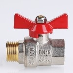 Valtec Кран шар. BASE, рукоятка бабочка 3/4 вн.-нар.  