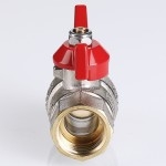 Valtec Кран шар. BASE, рукоятка бабочка 3/4 вн.-нар.  