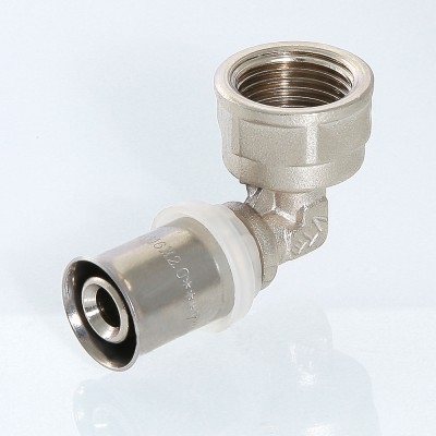 Valtec Угольник пресс с переходом на вн. р. 20х1/2  