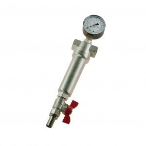 Giersch Манометрс кнопочным краном 0-100 мбар, для KEVII 1 1/2", KEV412 1 1/2"  