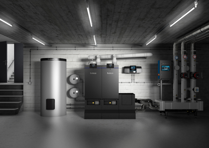 Настенный конденсационный газовый котел Buderus Logamax Plus GB272-100 H  