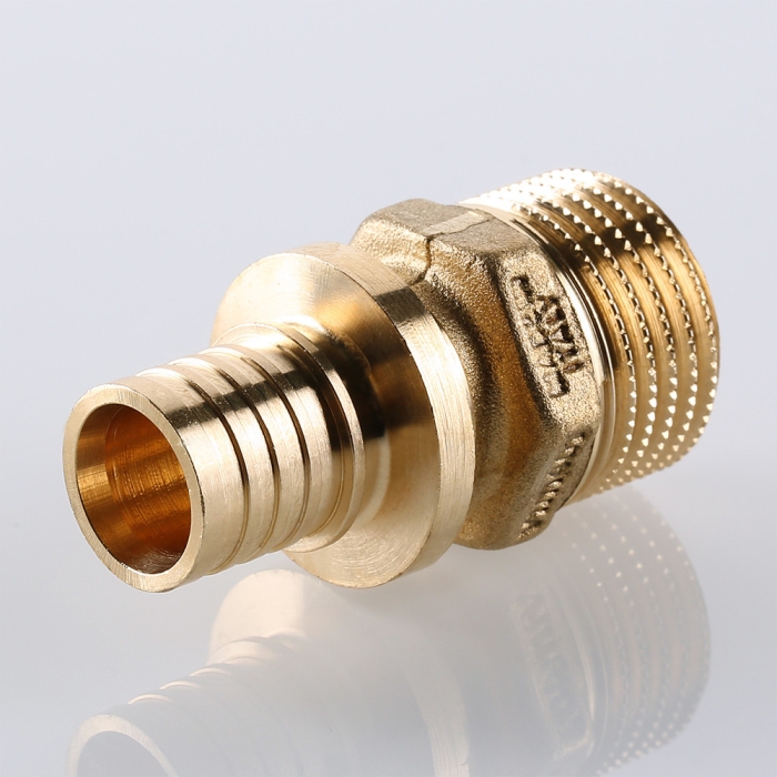 Valtec VTm.401.BG.002506 Соединитель надвижной с переходом на нар.р. 25(3,5) х 1  