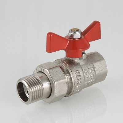 Valtec Кран шар. BASE с полусгоном 1 вн.-нар.