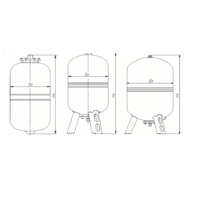 Расширительный бак Эван WATV 500  