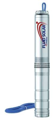 Насос скважинный с солнечной панелью Pedrollo FLUID SOLAR 1/10 с пультом  