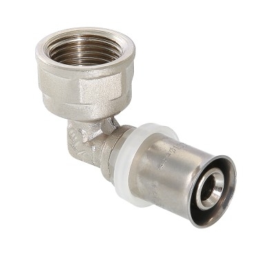 Valtec Угольник пресс с переходом на вн. р. 20х3/4"  