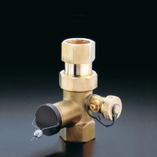 Балансировочный клапан Oventrop Expa-Con колпачковый клапан Ду20, 3/4ВР, PN10, латунь, с пломбир.уст-вом