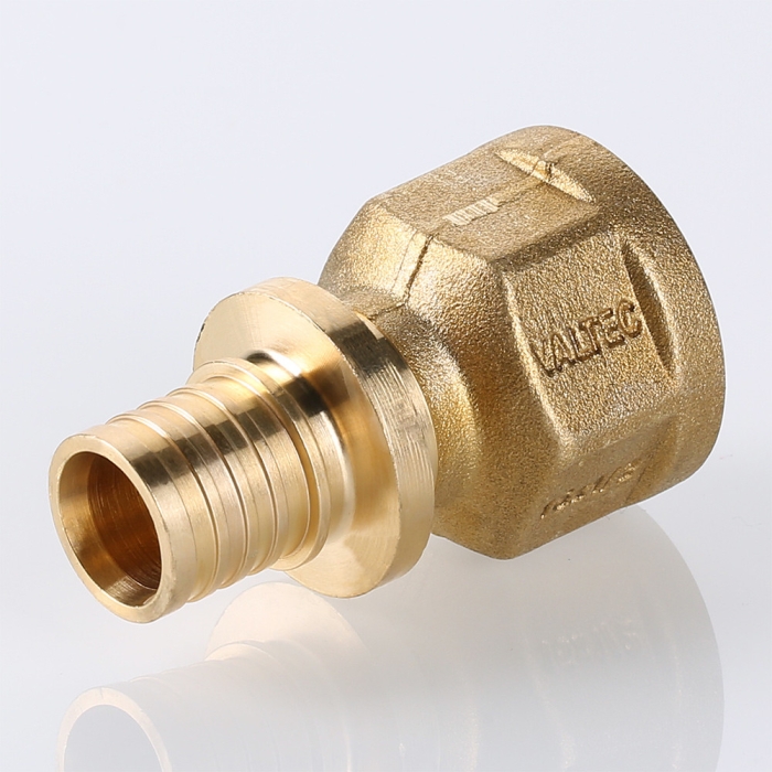 Valtec VTm.402.BG.002506 Соединитель надвижной с переходом на вн.р. 25(3,5) х 1  