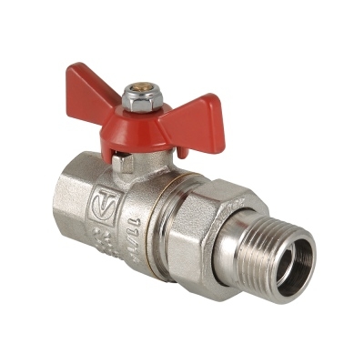 Valtec Кран шар. BASE с полусгоном 1 1/4" вн.-нар.  