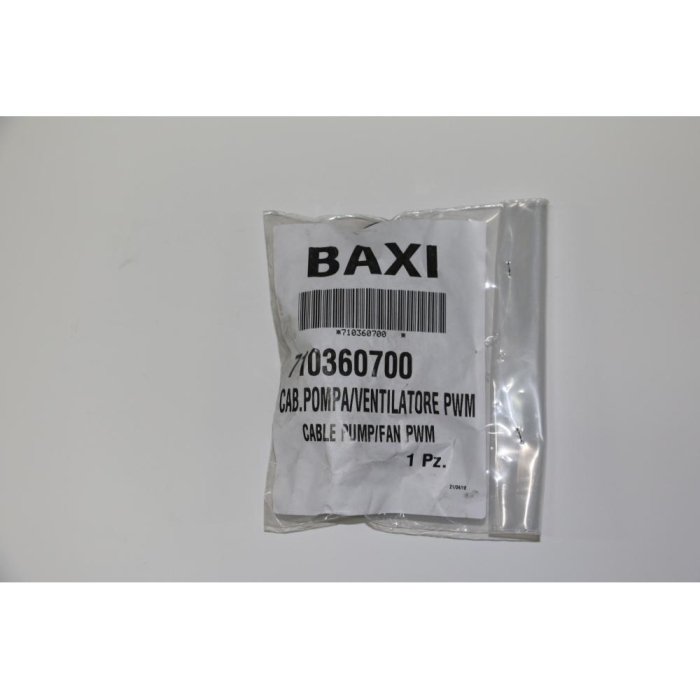   Baxi Кабель PWM от разъема Х23 к насосу и вентилятору  