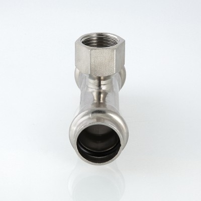 Valtec Тройник с вн.р. нерж. сталь 35х1 1/4  