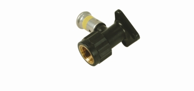 Henco Водорозетка ВР, ПВДФ пресс (газ), 16x3/8 (56 мм)