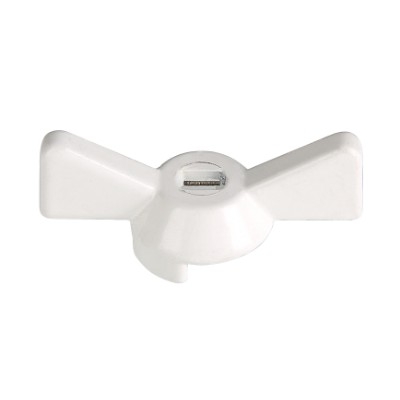 Valtec Ручка-бабочка для крана, 1/2"-3/4" белая  