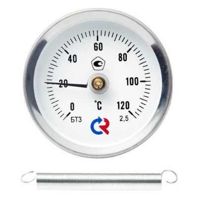 Valtec Термометр БТ-30 накладной, 1/2" 0-120*  