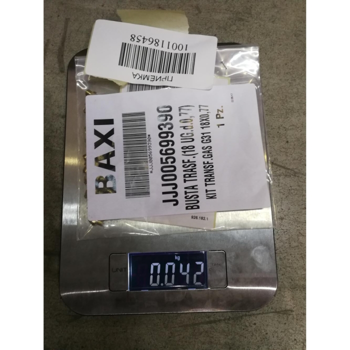   Baxi Комплект инжекторов для сниженного газа G31 11X0,77  