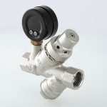 Valtec Редуктор давления с фильтром и манометром, от 2 до 5 бар 1/2  