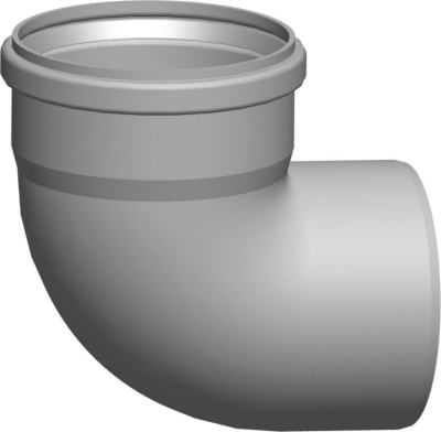 Wolf Дымоход Отвод DN160 87°, из полипропилена