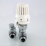 Valtec Комплект терморег-го оборуд-я д/рад., прямой 1/2 (термост-ая головка, термостат-й клапан, запорный(  