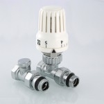 Valtec Комплект терморег-го оборуд-я д/рад., прямой 1/2 (термост-ая головка, термостат-й клапан, запорный(  