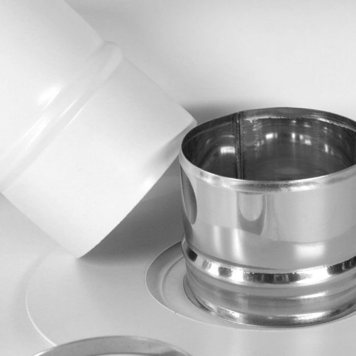 Дымофф Комплект коаксиального дымохода 100/78 (универсальный)  