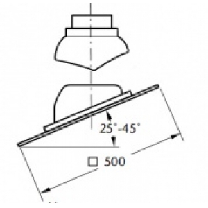   Buderus Покрытие шахты из нержавеющей стали DN110 (87090150)  