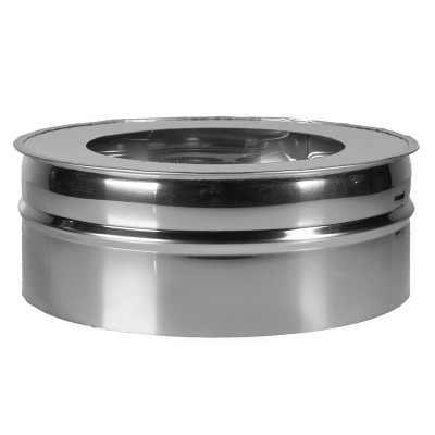 Сэндвич дымоход Дымофф Заглушка 380*300 AISI430 0.5мм