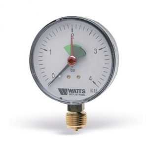 Watts Манометр рад. с указ.предела F+R 201 (MHR) корпус 50 мм, 1/4" (03.12.106)  
