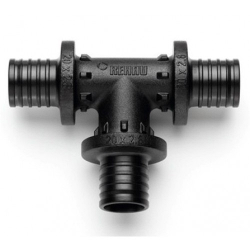 Rehau Тройник с уменьшенным боковым проходом 40-25-40 PX  