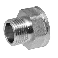 Stout Переходник ВН никелированный 3/4"X3/8"  