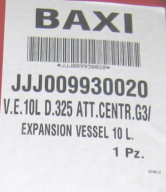   Baxi Бак расширительный 10 л (3609900)  