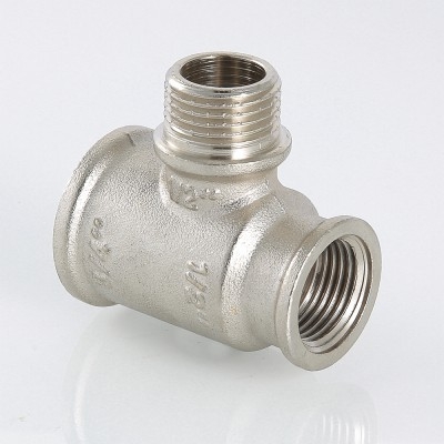 Valtec Тройник с переходом на нар. р. 3/4х1/2х1/2 вн.-нар.-вн.  