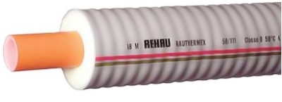 Rehau Tруба RAUTHERMEX UNO серия 1 40/91 макс. длина в бухте 560 м.