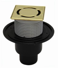 HL 310N-3000.3 Трап с с гидрозатвором, (КЛИК-КЛАК), с решеткой HL037N.3Е (Латунь), с вертикальным выпуском DN50/75/110