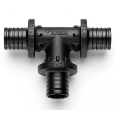 Rehau Тройник с уменьшенным боковым проходом 40-32-40 PX