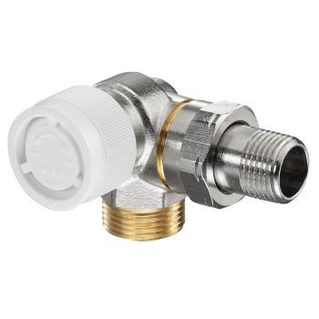 Oventrop AV 9 DN15, 3/4 x 1/2, PN10, Winkeleck links