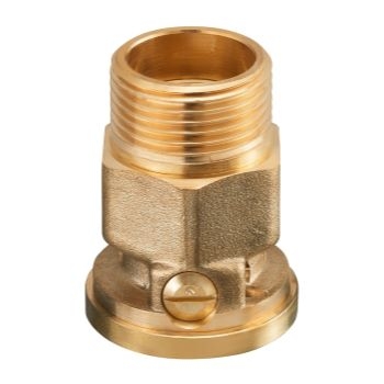 Oventrop Обратный клапан тип SVA Ду25, G 1НР, G 1 1/2ВР НГ, PN10, латунь  