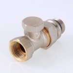 Valtec Клапан настроечный прямой 1/2 (с доп. уплотнением)  