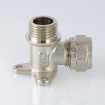 Valtec Водорозетка обжимная 16х1/2" нар.  