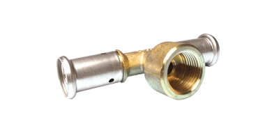 Henco Тройник ВР, латунь пресс, 32x3/4x32