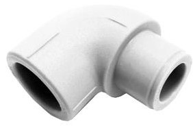 S.A.V. Колено 90° 25 внутреннее/наружное (белый)