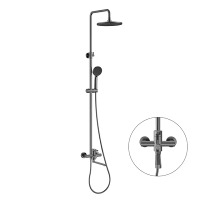 Душевая система WasserZimmer оружейная сталь ZM-7781-18Q