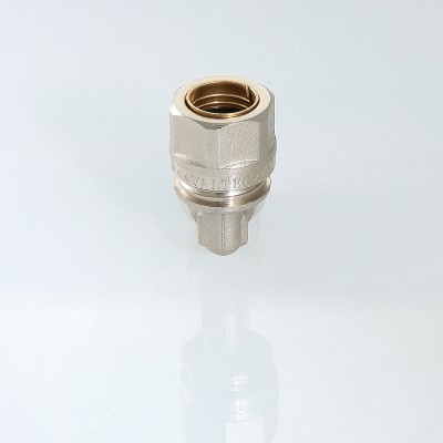 Valtec Угольник пресс 16мм с переходом на обжим 15мм  