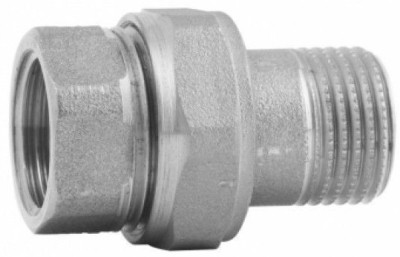 Itap Соединитель прямой никелиров. американка 1/2