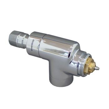 Oventrop Серия E термостатический вентиль DN15, 1/2, PN10, осевой, хромир.