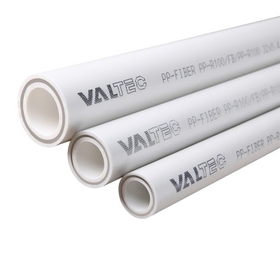 Valtec ТРУБА PP-FIBER арм. стекл., 20 MM (белый), PN 25
