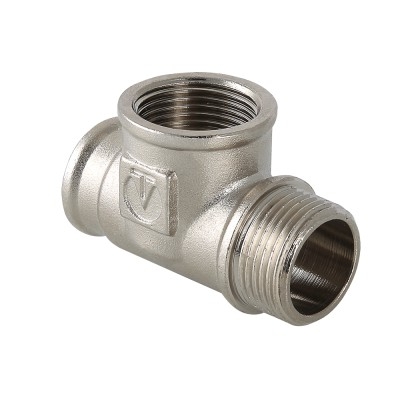 Valtec Тройник с переходом на нар. р. 1/2" вн.-вн.-нар.  