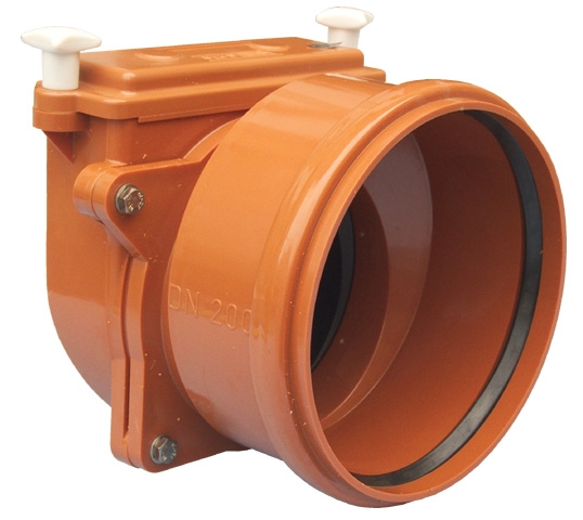 HL 720.0 Канализационный затвор (с фиксатором) DN200  