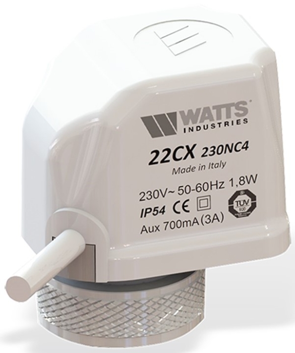 Watts Сервопривод 22CX230NA2 230В. Открытый  