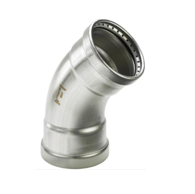 Viega Угол пресс 108 45 нерж.