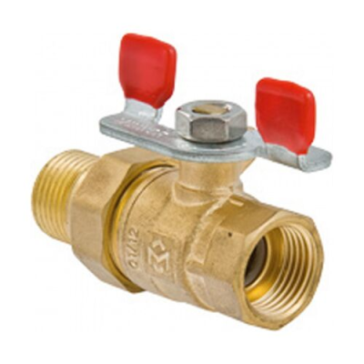 Valtec Кран шар. с полусгоном вн.-нар. 3/4